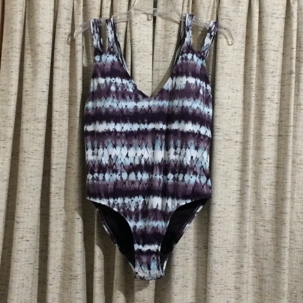 Hobie Tie-Dye Macrame Swimsuit